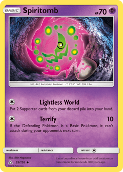 Spiritomb #53 from Ultra Prism