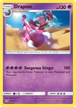 Drapion #55 from Ultra Prism