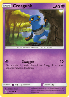 Croagunk #56 from Ultra Prism