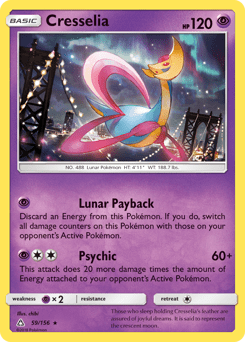 Cresselia #59 from Ultra Prism