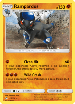 Rampardos #65 from Ultra Prism