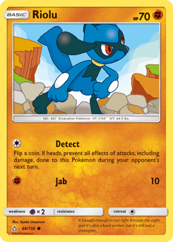 Riolu #66 from Ultra Prism