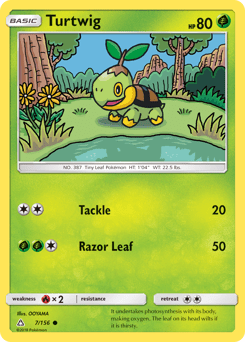 Turtwig #7 from Ultra Prism