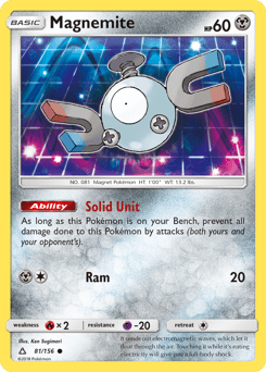 Magnemite #81 from Ultra Prism