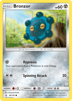 Bronzor #86 from Ultra Prism
