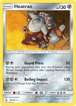 Heatran #88 from Ultra Prism
