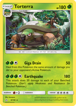 Torterra #9 from Ultra Prism