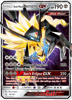 Dusk Mane Necrozma-GX #90 from Ultra Prism