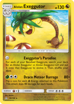 Alolan Exeggutor #95 from Ultra Prism