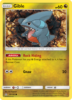 Gible #97 from Ultra Prism