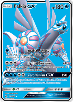 Palkia-GX #119 from Forbidden Light