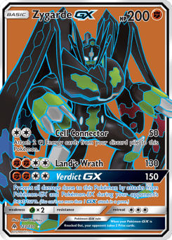 Zygarde-GX #123 from Forbidden Light