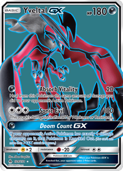 Yveltal-GX #124 from Forbidden Light