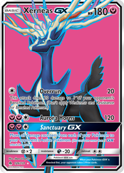 Xerneas-GX #126 from Forbidden Light
