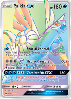 Palkia-GX #132 from Forbidden Light
