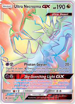 Ultra Necrozma-GX #140 from Forbidden Light