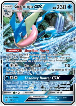 Greninja-GX #24 from Forbidden Light