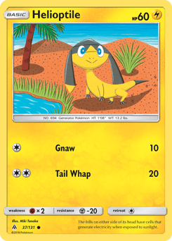 Helioptile #37 from Forbidden Light