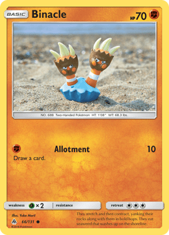 Binacle #66 from Forbidden Light