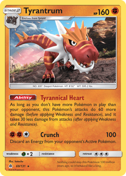 Tyrantrum #69 by hatachu