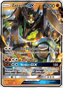 Zygarde-GX #73 from Forbidden Light