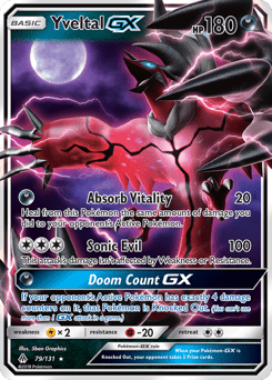 Yveltal-GX #79 from Forbidden Light