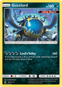 Guzzlord #80 from Forbidden Light