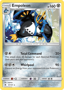 Empoleon #81 from Forbidden Light