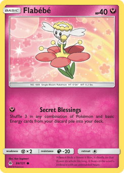Flabébé #84 from Forbidden Light