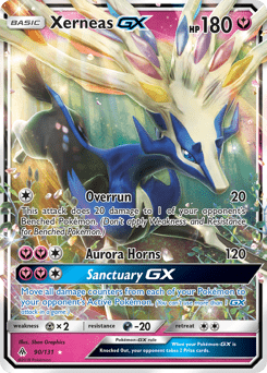Xerneas-GX #90 from Forbidden Light