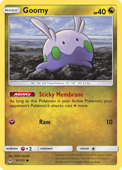 Goomy #91 from Forbidden Light