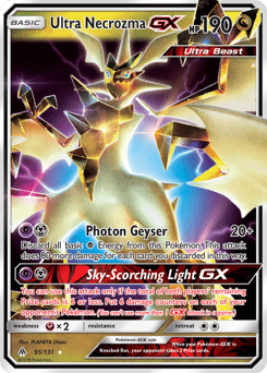 Ultra Necrozma-GX #95 from Forbidden Light
