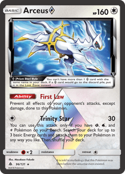 Arceus ◇ #96 from Forbidden Light