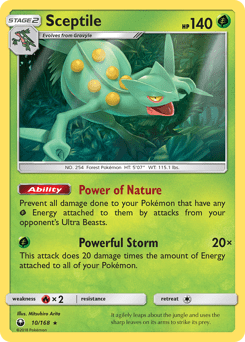 Sceptile #10 from Celestial Storm