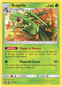 Sceptile #10a from Celestial Storm