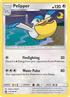 Pelipper #112 from Celestial Storm