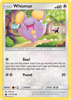 Whismur #116 from Celestial Storm
