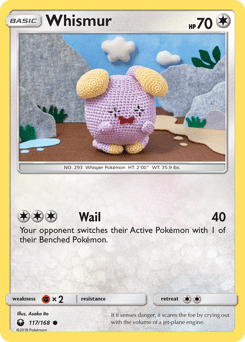 Whismur #117 from Celestial Storm