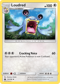 Loudred #118 from Celestial Storm