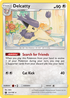 Delcatty #121 from Celestial Storm