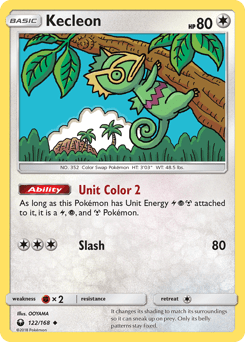 Kecleon #122 from Celestial Storm
