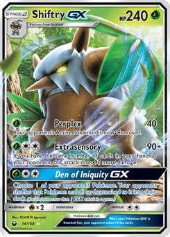 Shiftry-GX #14 from Celestial Storm