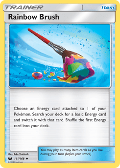 Rainbow Brush #141 from Celestial Storm