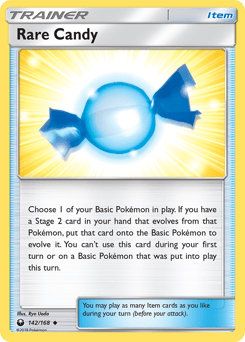 Rare Candy #142 from Celestial Storm