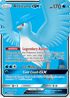 Articuno-GX #154 from Celestial Storm