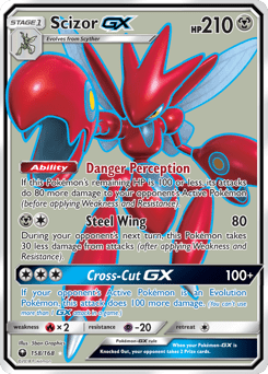 Scizor-GX #158 from Celestial Storm