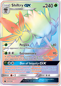 Shiftry-GX #169 from Celestial Storm