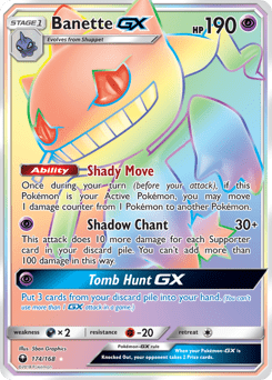 Banette-GX #174 from Celestial Storm