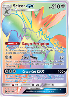Scizor-GX #175 from Celestial Storm