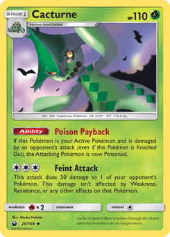 Cacturne #20 from Celestial Storm